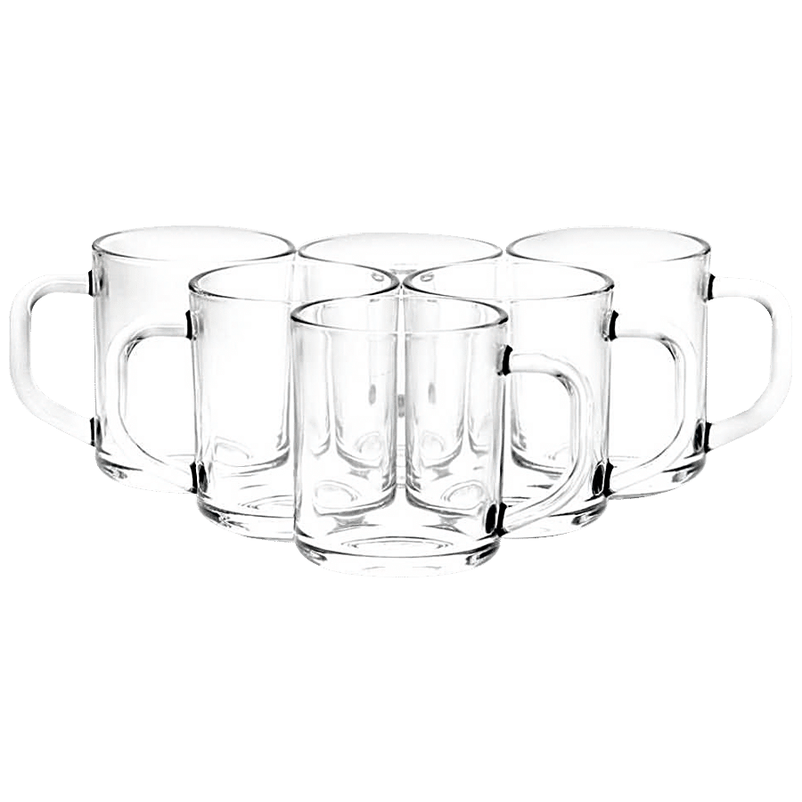 Yera Tea/Coffee Glass Mug Set