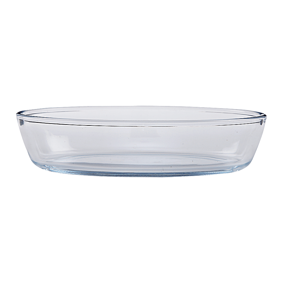 bb home Glass Oval Borosilicate Baking Dish