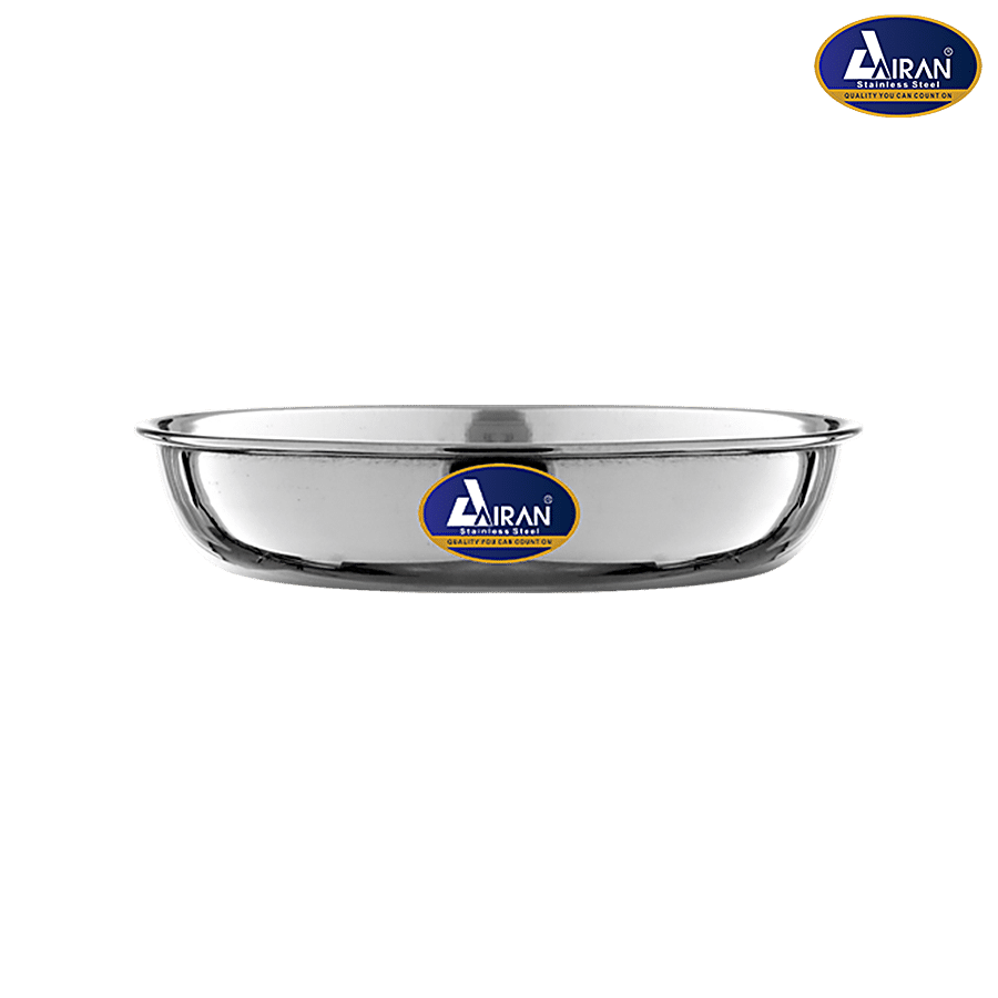 AIRAN Stainless Steel Gold Pudding Bowl - Plain