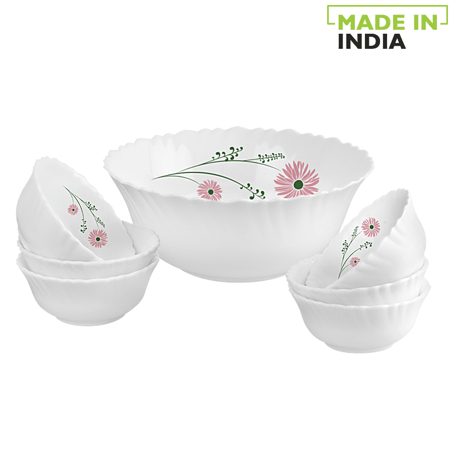 Cello Opalware Pudding/Dessert Set - Dazzle