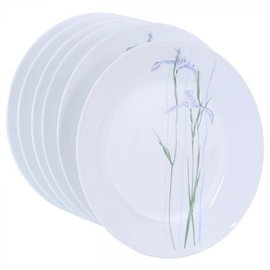 Corelle Shadow Iris Dinner Plate Set