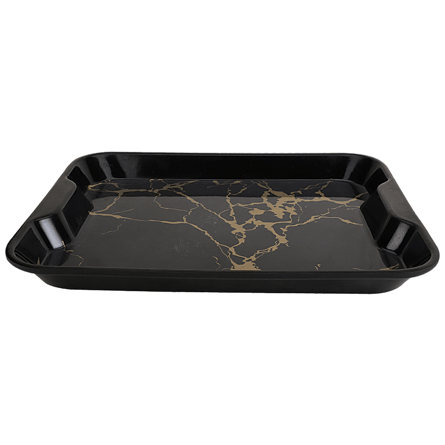 DP Lorex Serving Tray Set - Black Marble