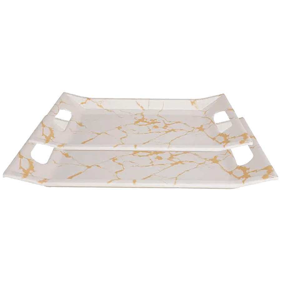 DP Nano Serving Tray Set - White Marble