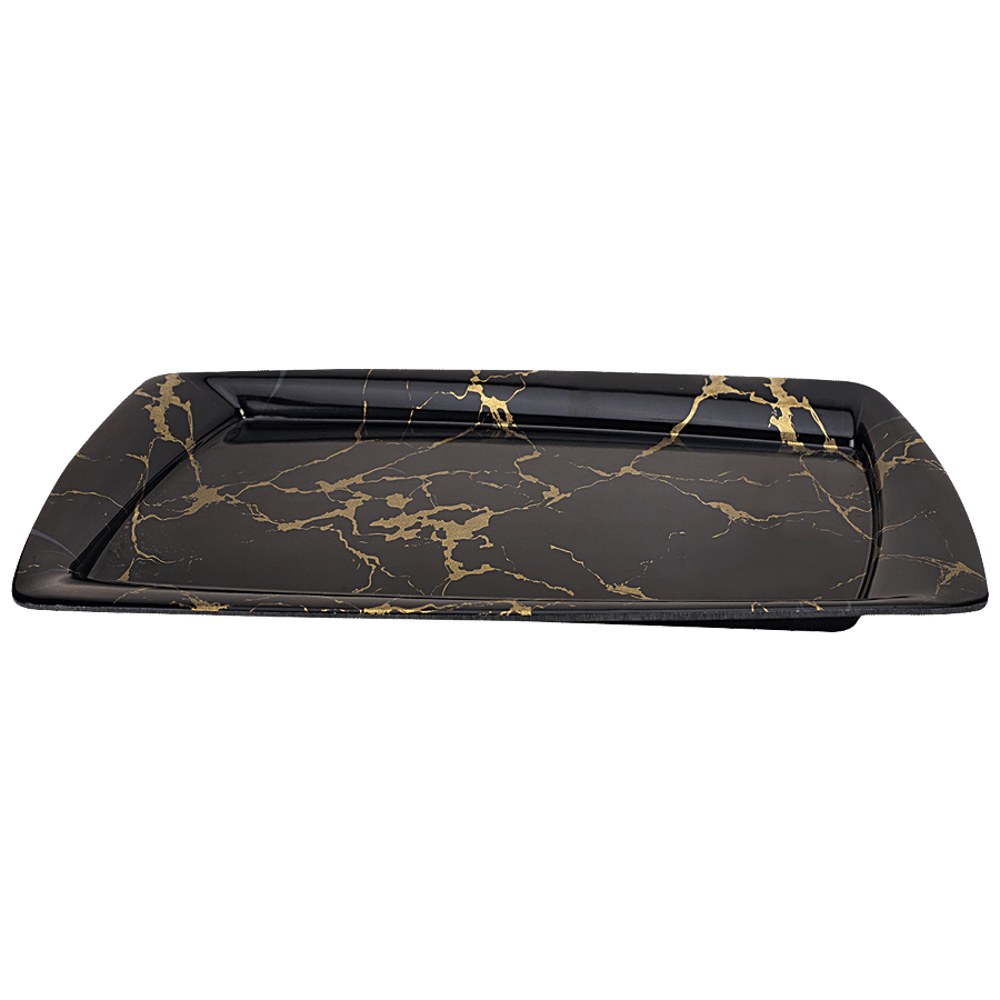 DP Sonet  Serving Tray Set - Black Marble