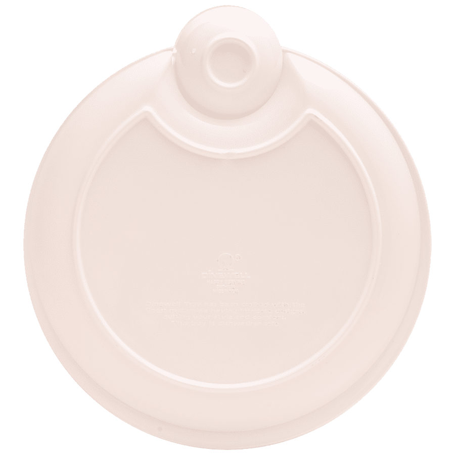 Dinewell Chip & Dip Platter Round - White