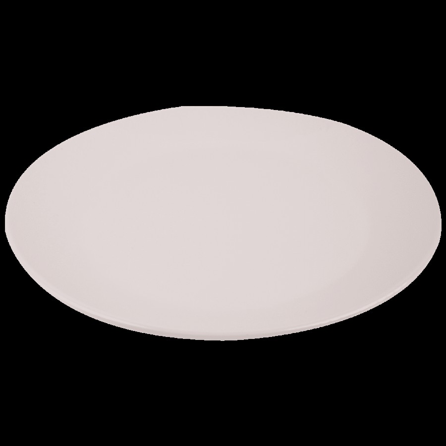 Dinewell Eco Urmi Dinner Plate Round - White