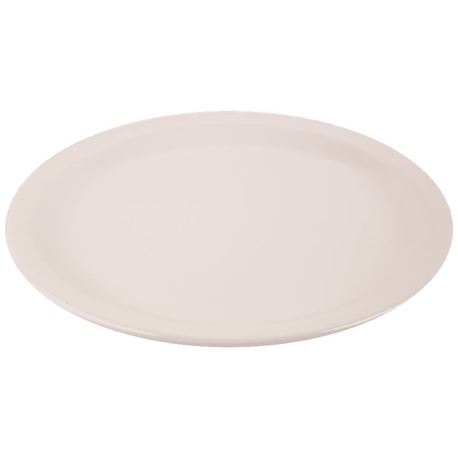 Dinewell Round Dinner Plate - White