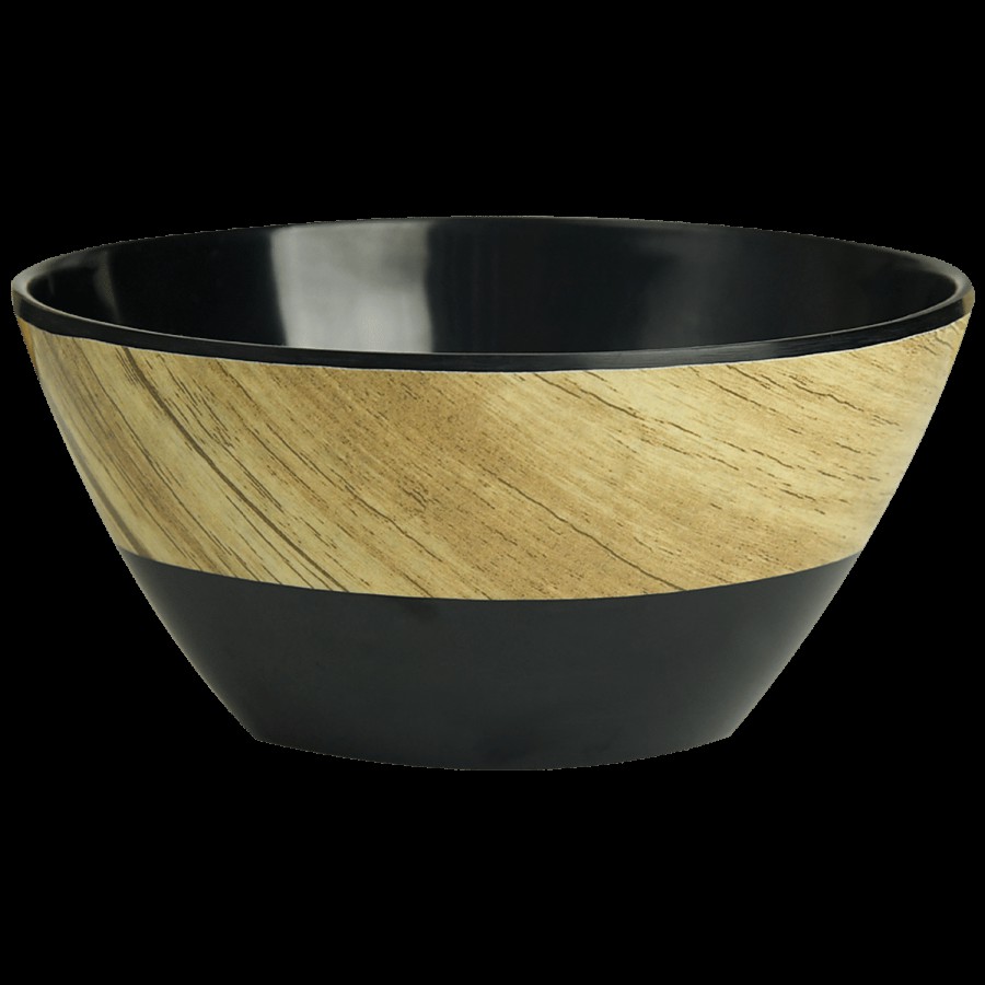 Dinewell Round Multipurpose Bowl - Bamboo