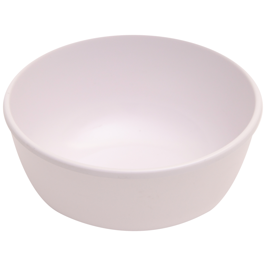 Dinewell Veg Bowl Round - White