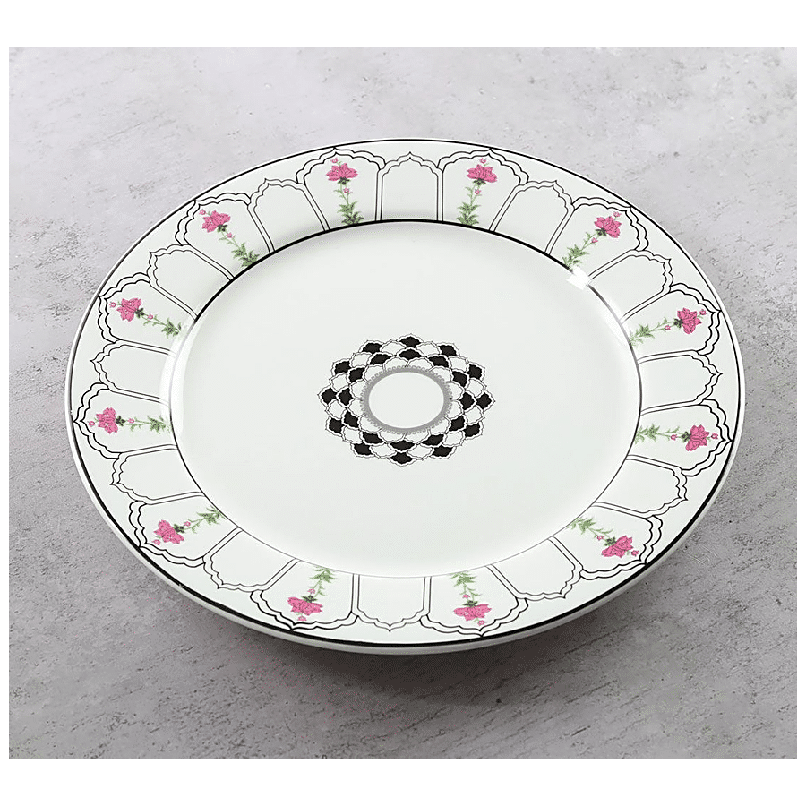 India Circus Ceramic Dinner Plate - Rosa Eden Elizabeth