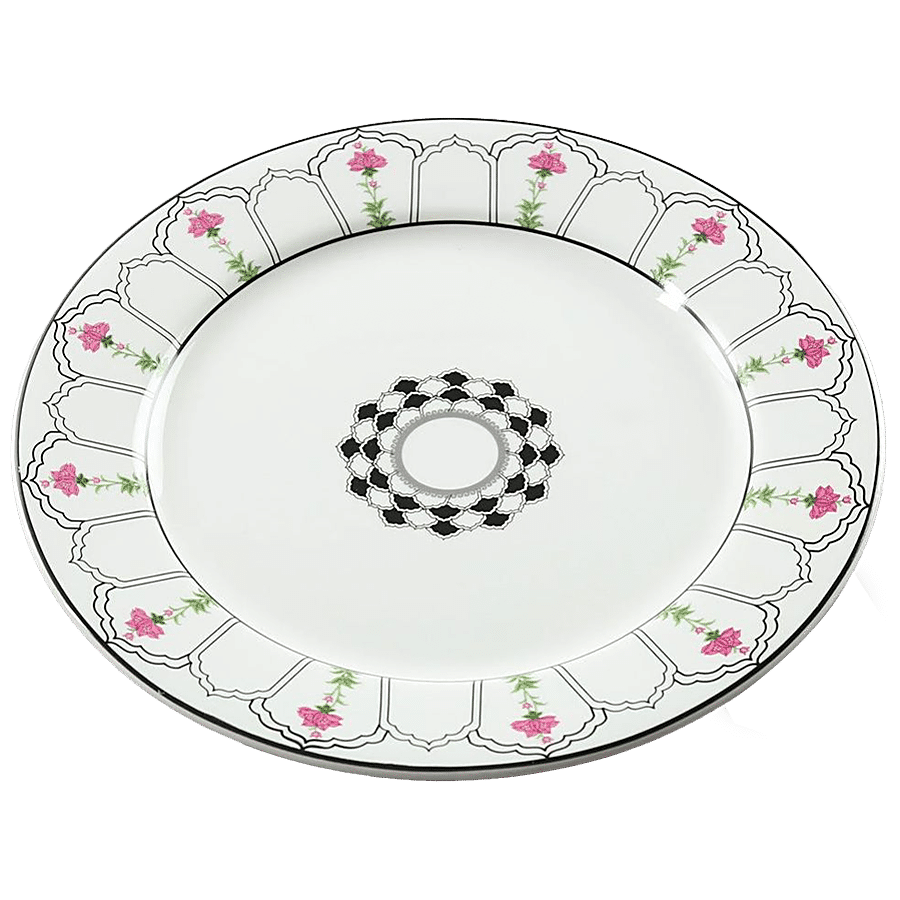 India Circus Ceramic Dinner Plate - Rosa Eden Elizabeth