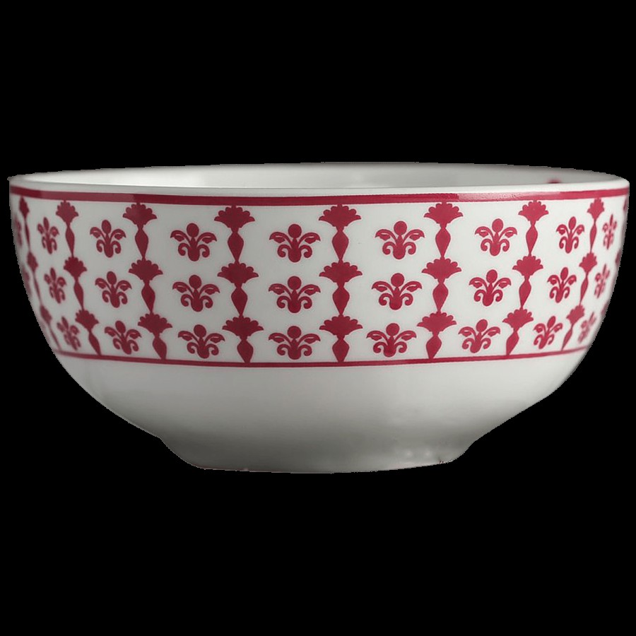 India Circus Ceramic Katori/Bowl - Floral Fountain