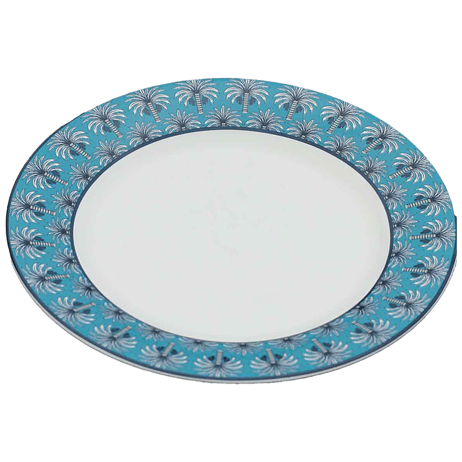 India Circus Ceramic Side Plate - Mystical Gardens