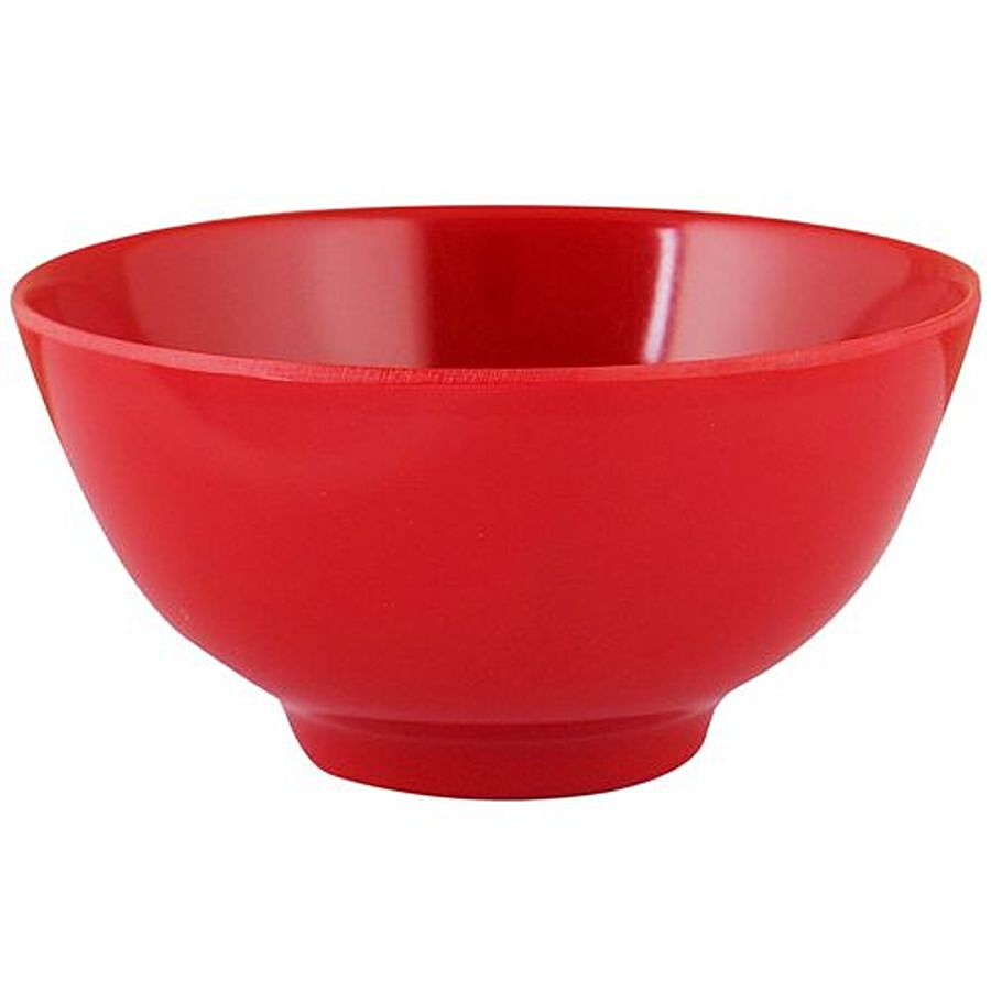 Iveo  100% Melamine Veg Bowl - Red