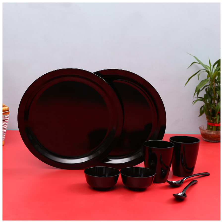 Iveo  Full Plate 11" - 100% Melamine - Black