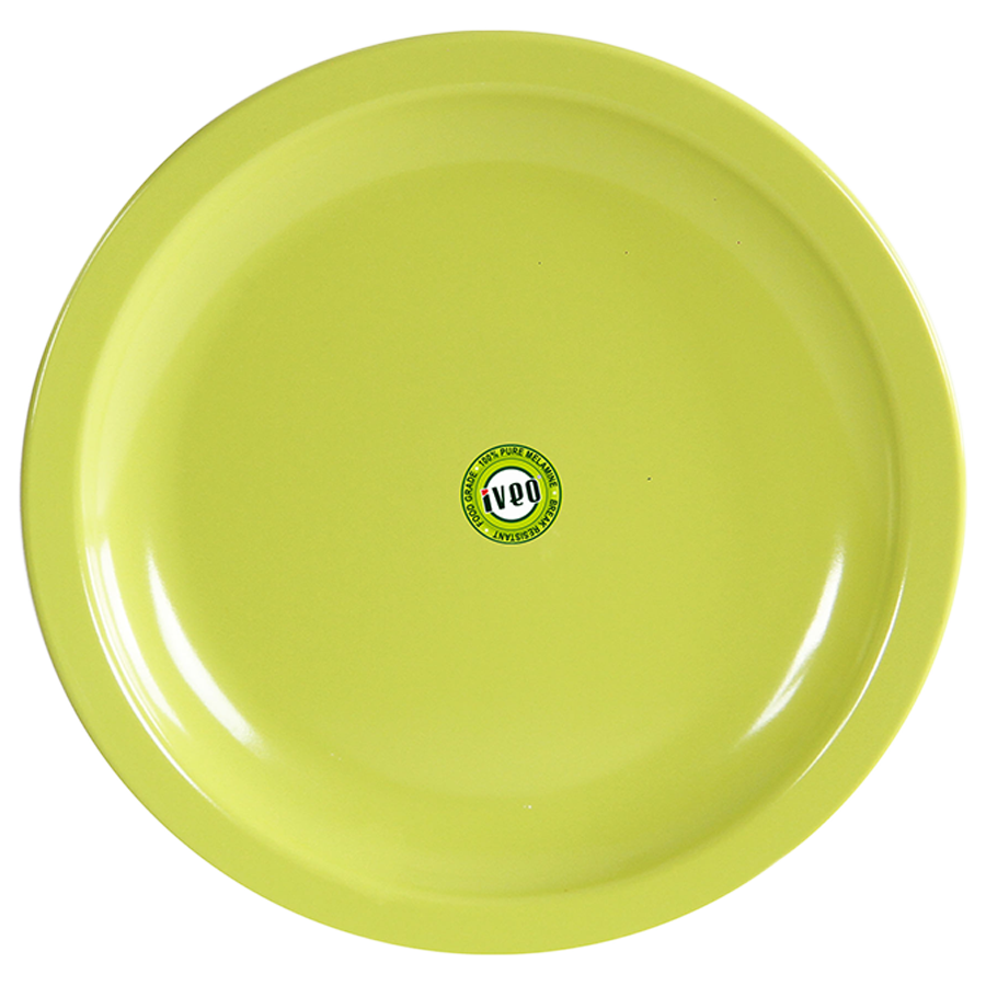 Iveo  Full Plate 11" - 100% Melamine - Green