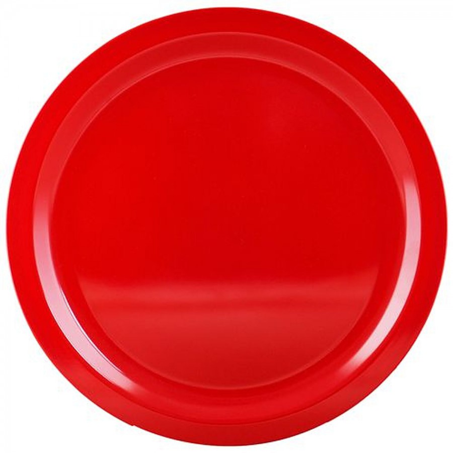 Iveo  Quarter/Half plate - 100% melamine - Red