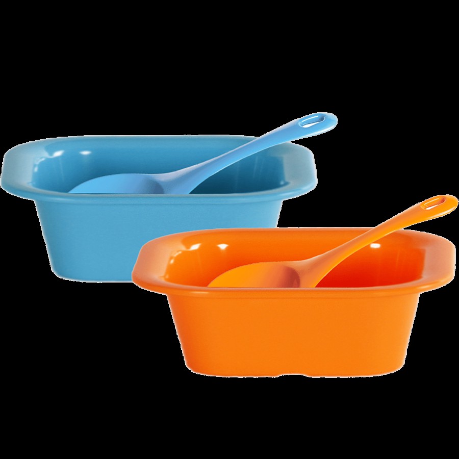 Iveo  Serving Bowl Set -Square - 100% Melamine