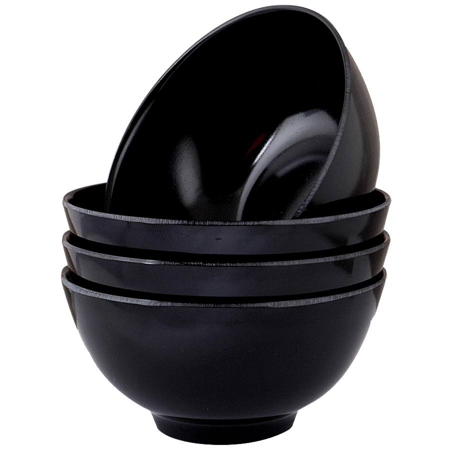 Iveo  Veg Bowls - 100% melamine - Black