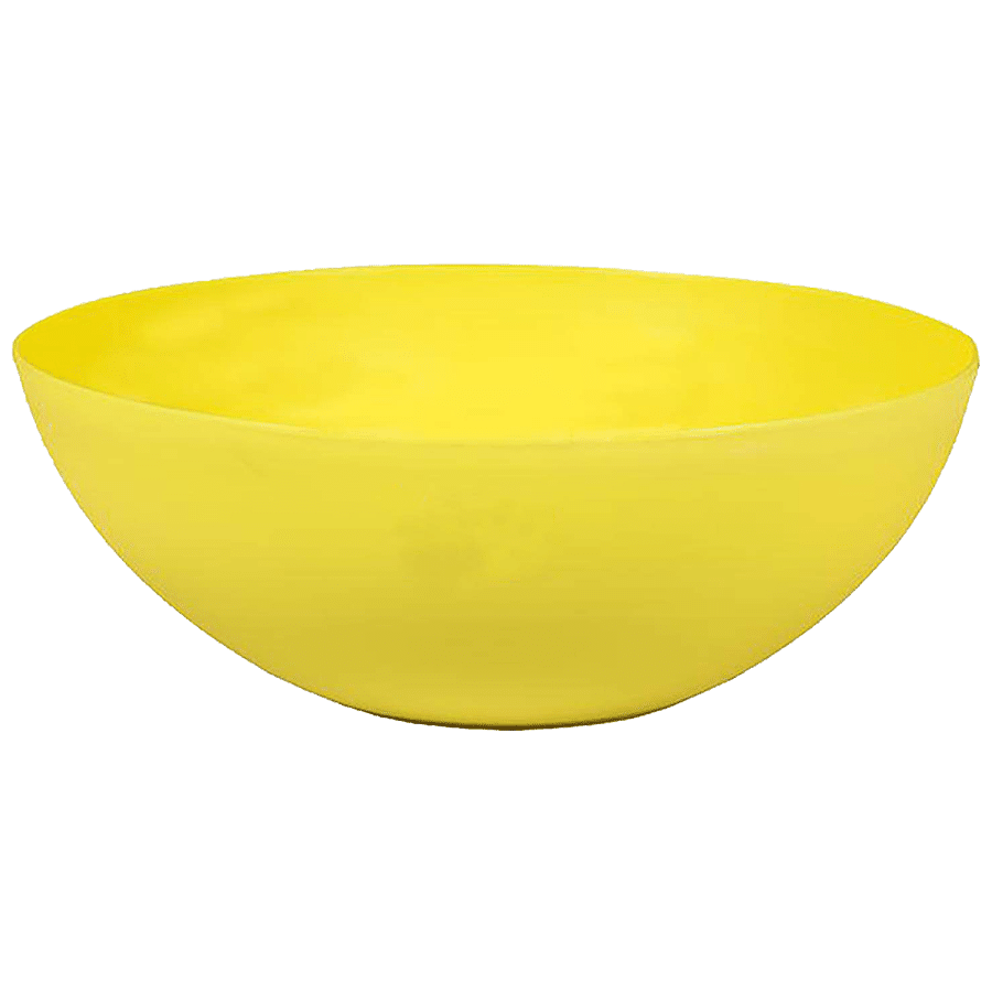 Kuber Industries Plastic Solid Mixing Bowl - Strong & Durable