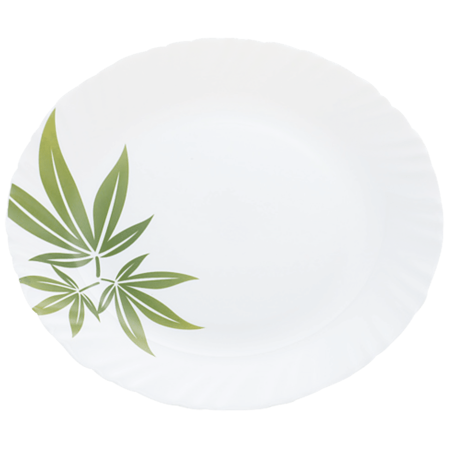 LaOpala Opalware Full Plate - Trinity Green