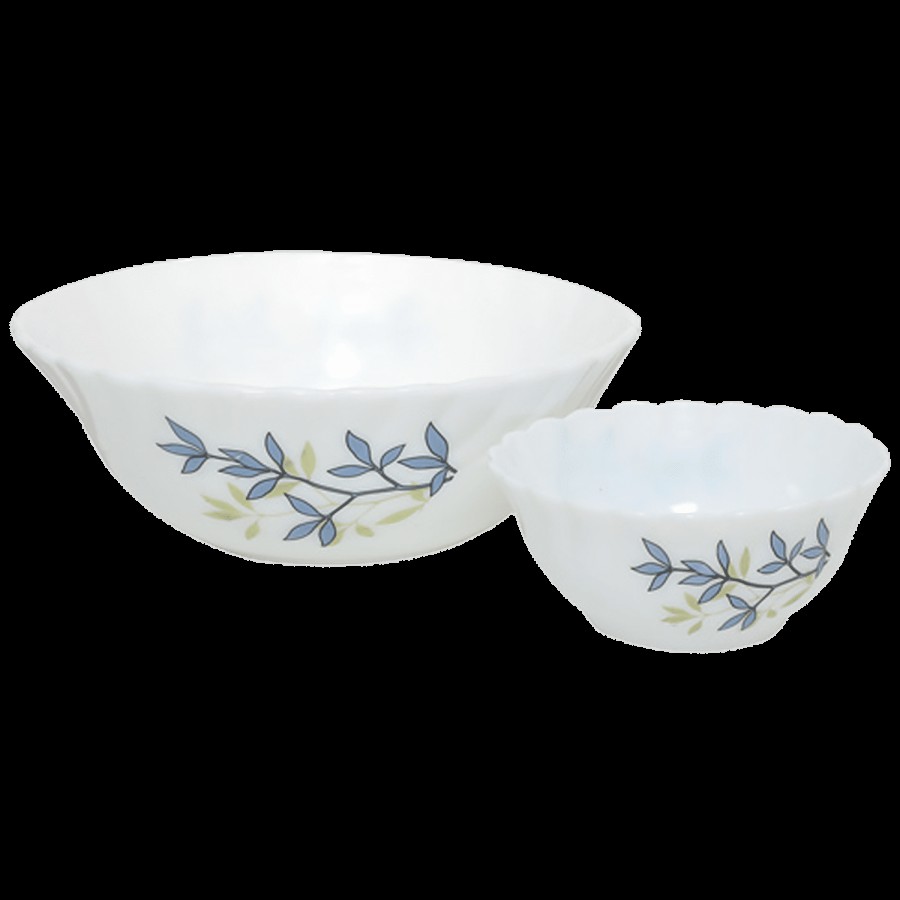 LaOpala Opalware Pudding Set - Silken Charms