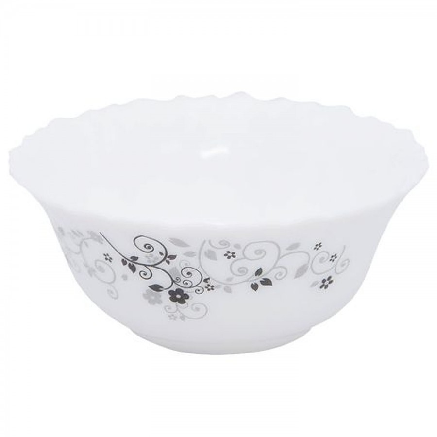 Laopala Diva Opalware Classique Snack Bowl Set - Mystrio Black