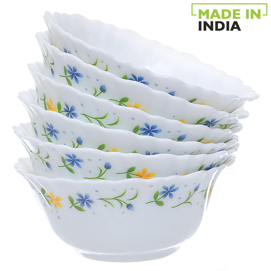 Laopala Diva Opalware Classique Vegetable Bowl Set - Twilight Bouquet