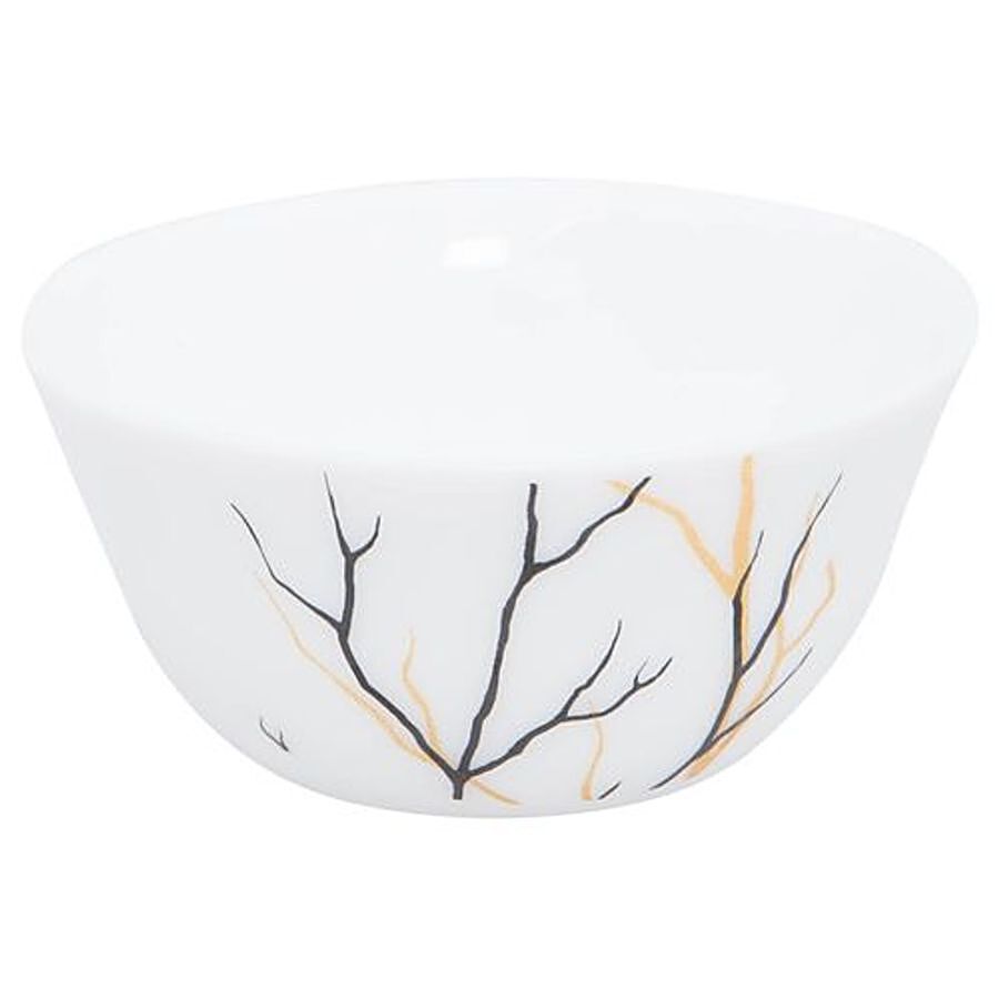 Laopala Diva Opalware Ivory Veg Bowl Set - Golden Fall