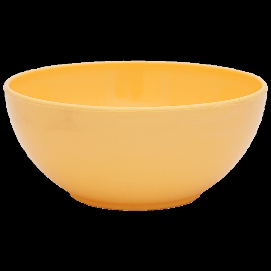 Laplast Microwavable Plastic Soup Bowls - Yellow