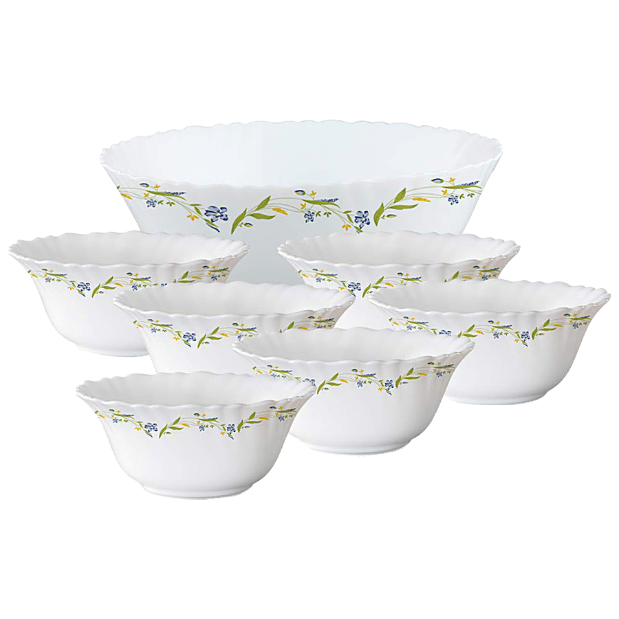 Larah by Borosil Opalware Pudding Set - Cripper