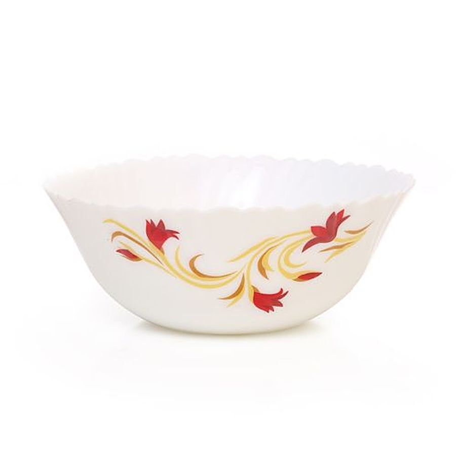 Larah by Borosil Pudding Bowl - White