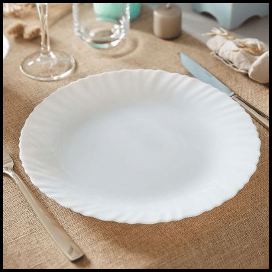 Luminarc  Feston Dinner Plate - Plain