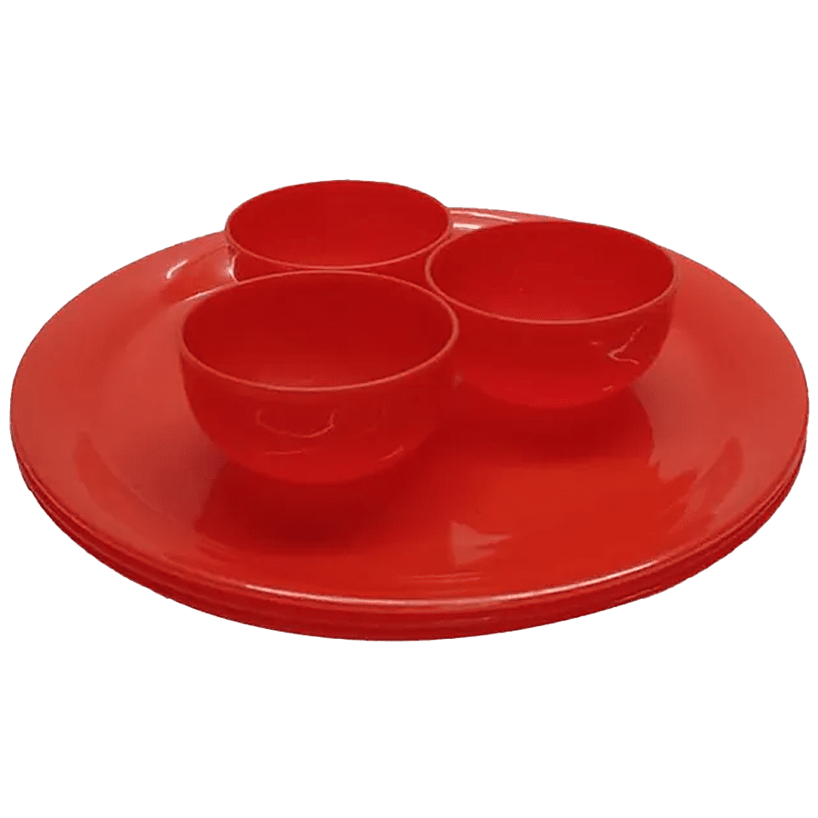 Saura Blossom Dinner Set - Plates & Bowls