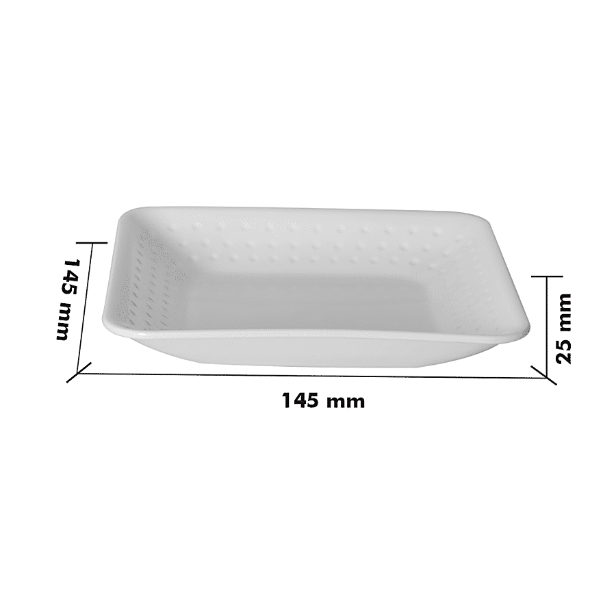 Saura Gourmet Square Plate - Small