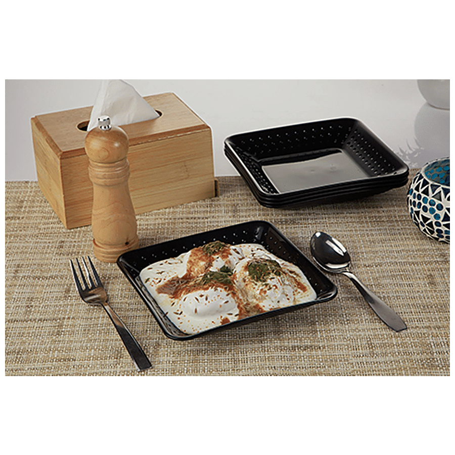 Saura Gourmet Square Plate - Small