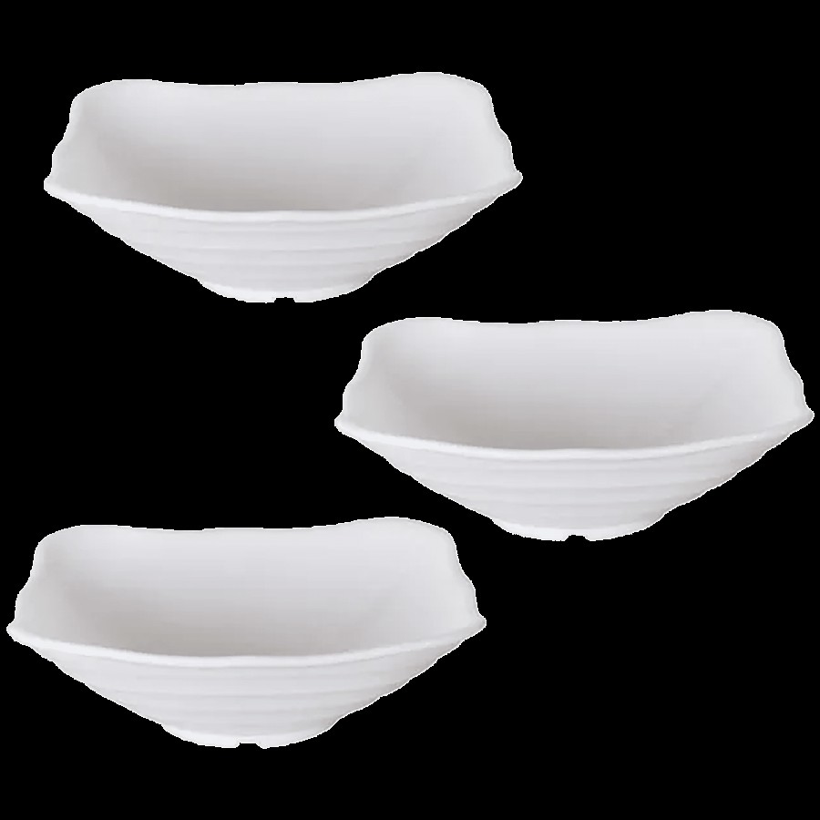 Saura Smart Square Platter Set - Plastic