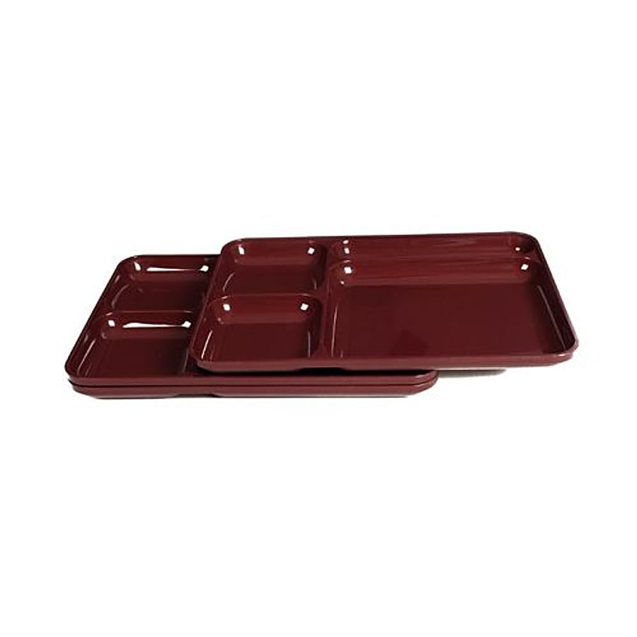 Signoraware Stack Thali - Maroon 252