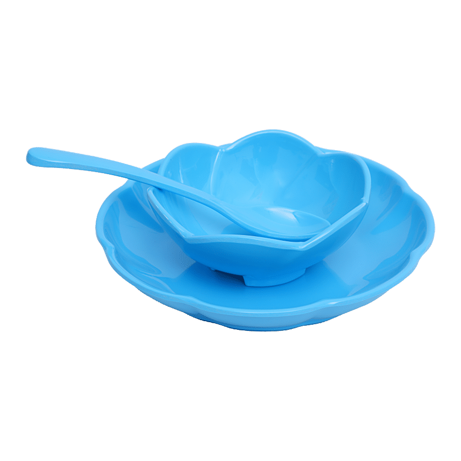 Superware Melamine Snack Set - Blue