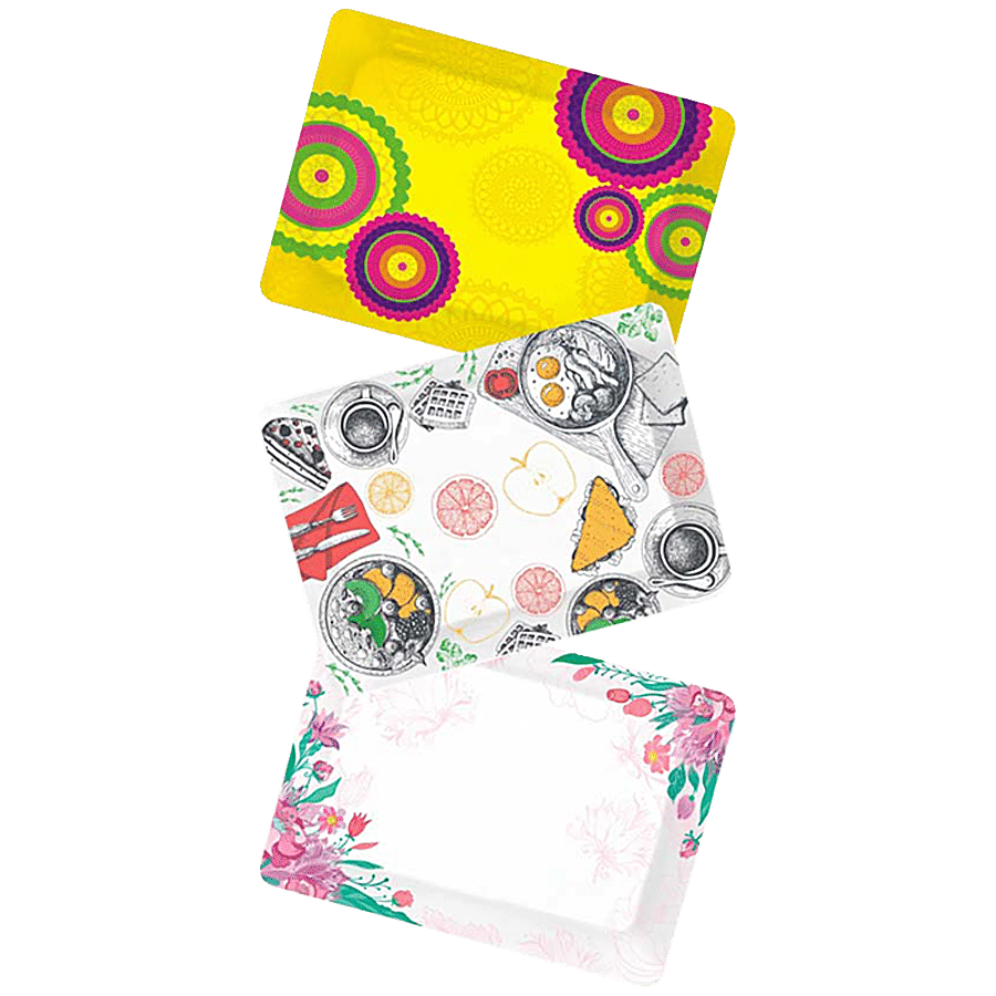 Tibros Canvas Funky Series Bunch Tray - Non-Toxic