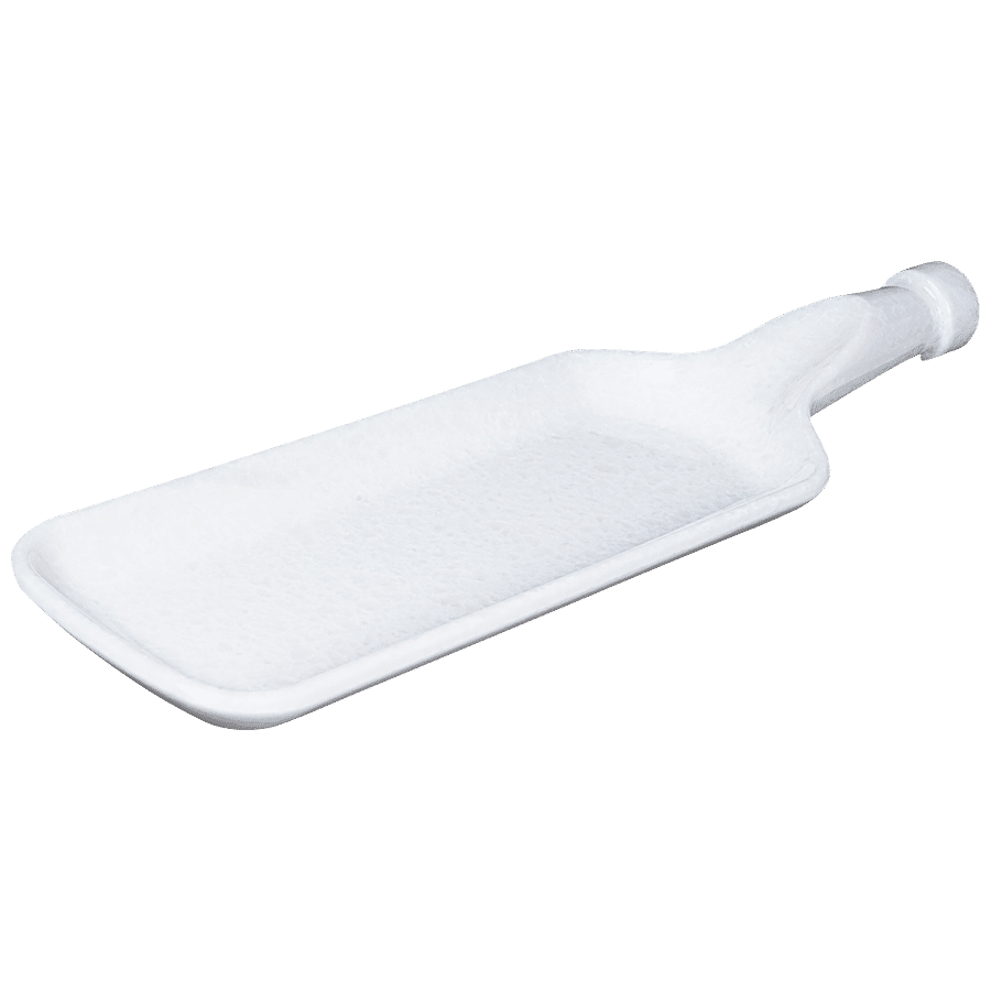 VC Cricket Bat Shaped Serving Platter Melamine Plate - 36 x 11 cm