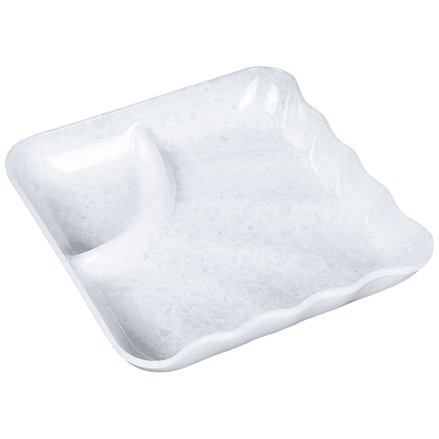 VC Square Dip Snacks Plate