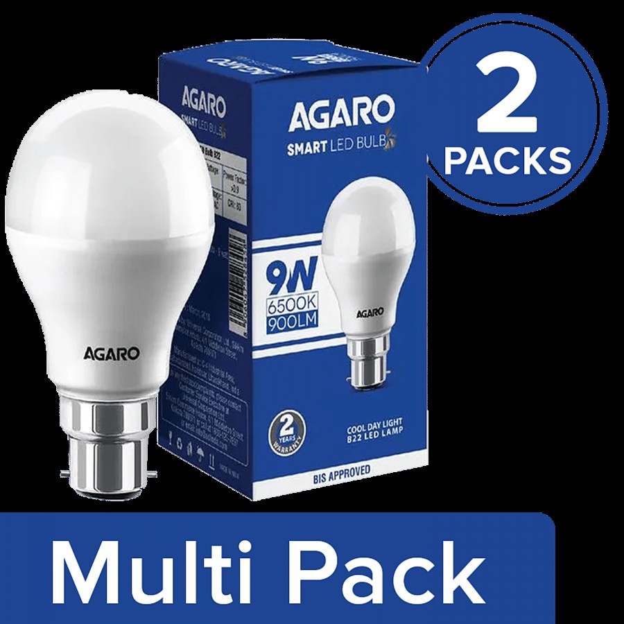 AGARO LED Bulb - 9 Watt