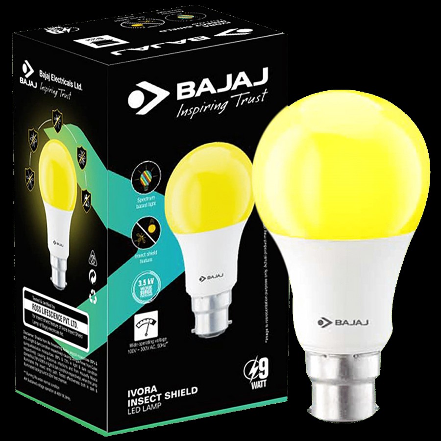 Bajaj Ivora Insect Shield 9W LED Lamp