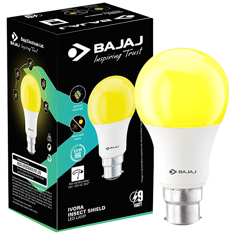 Bajaj Ivora Insect Shield 9W LED Lamp