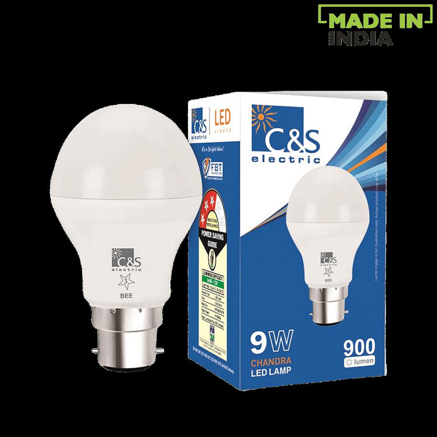 C&S Electric Chandra LED Lamp - Cool Daylight White