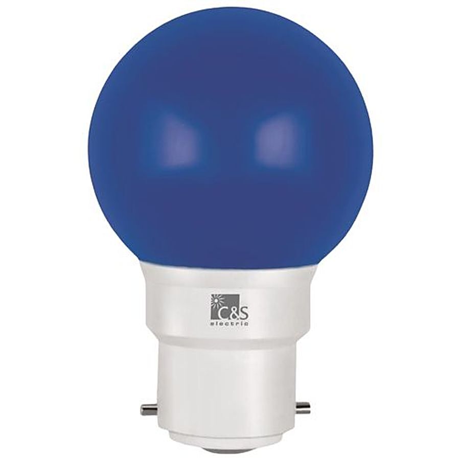 C&S Electric LED Bulb - Blue