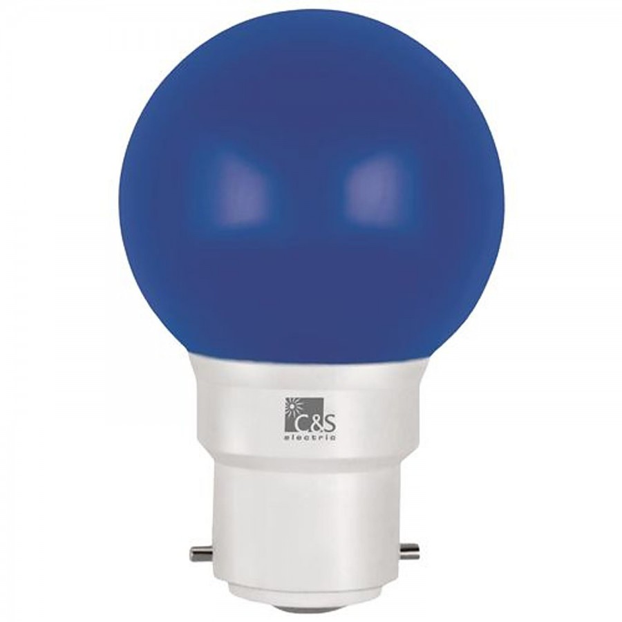 C&S Electric LED Bulb - Blue