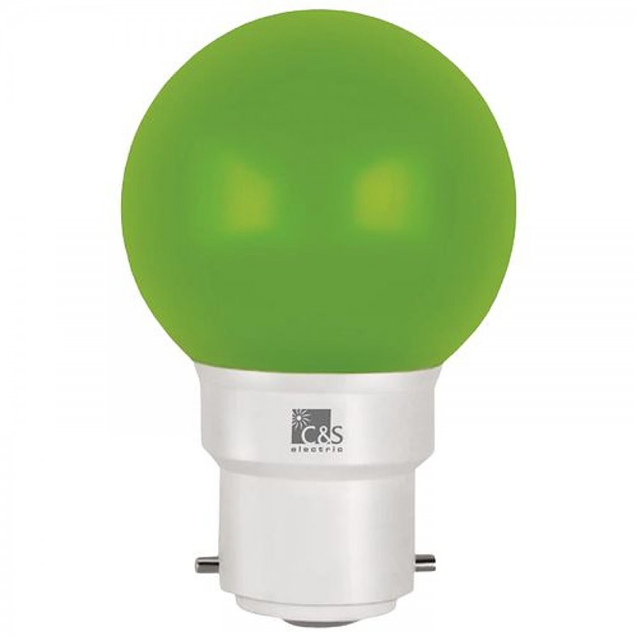 C&S Electric LED Bulb - Green