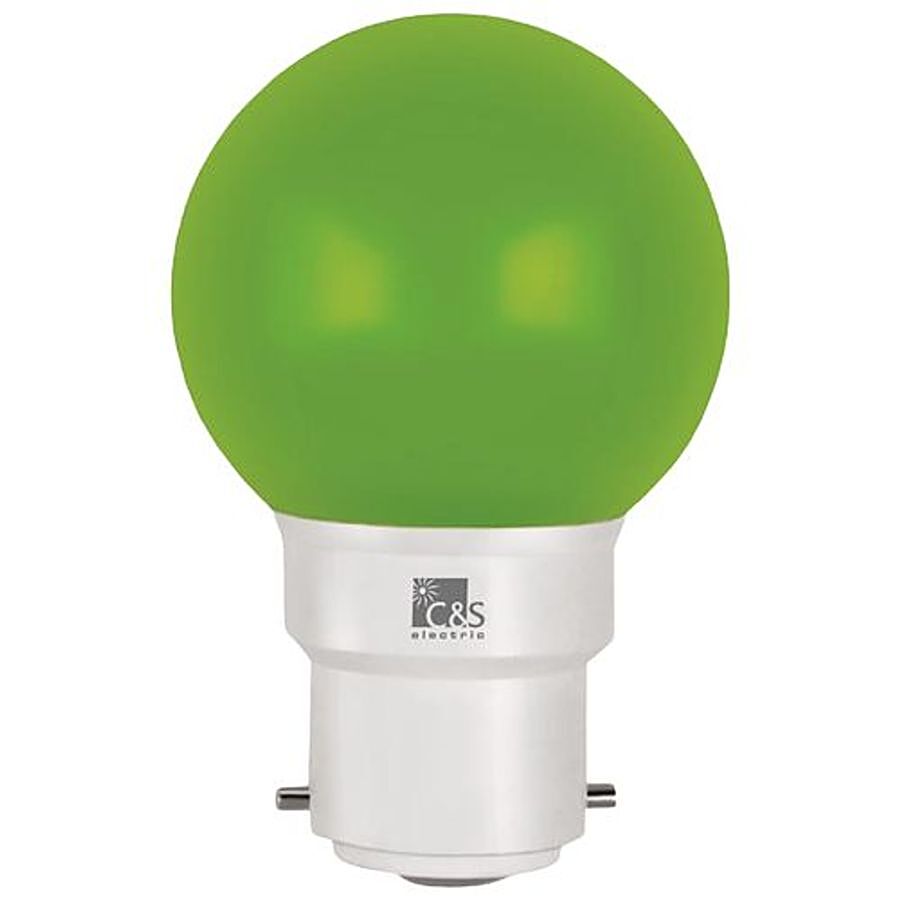 C&S Electric LED Bulb - Green